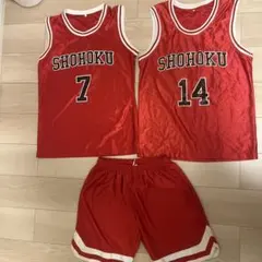 スラムダンクSHOHOKU バスケットボール ユニフォーム セット