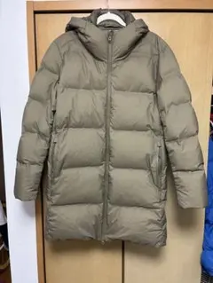 早い者勝ちUNIQLO シームレスダウンコート XL ベージュ
