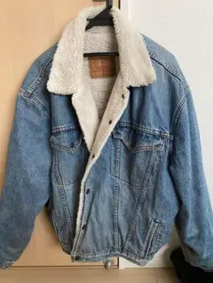LEVI'S シェルパ襟付きデニムボアジャケット