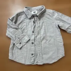 OLD NAVY グレー 長袖シャツ 12-18M