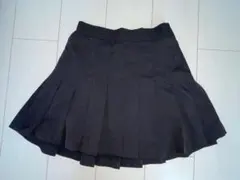 SPINNS 黒プリーツスカート ミニ丈 学生服風 韓国　参戦服