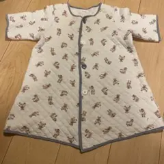 クマ柄キルティング　スリーパー　 Sサイズ