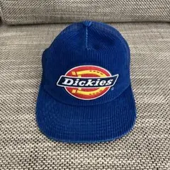Supreme Dickies コーデュロイ メッシュキャップ ブルー