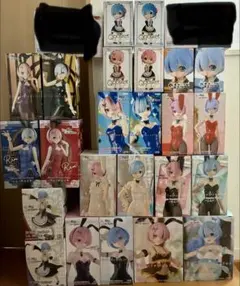 リゼロ フィギュア まとめ売り Qposket BiCute Bunnies