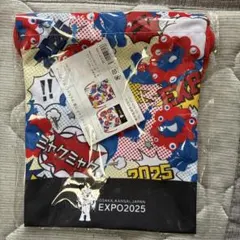 レア　EXPO 2025 ミャクミャク ポップアート 巾着