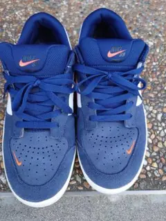 Nike スニーカー ネイビー/ホワイト/オレンジ