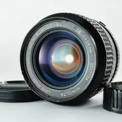 希少【極美品】動作◎ ミノルタ MC W.ROKKOR 24mm F2.8 21 Yahoo!オークション -「mc w rokkor 24mm f2.8」の落札相場