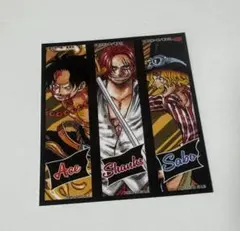 ジャンプアニバーサリーフェア　特典　ステッカー　ワンピース