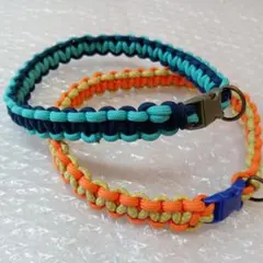 ワンちゃん　首輪　パラコード　犬　ペット