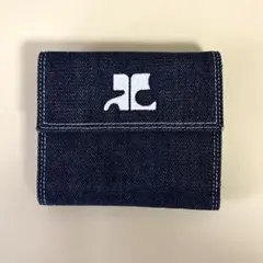 クレージュ　デニム財布　【希少美品】のサムネイル