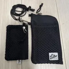 Drifter マルチポーチ 2セット ショルダーバッグ　ブラック