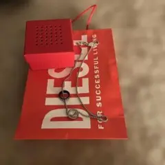 DIESEL シルバー ブラック ネックレス