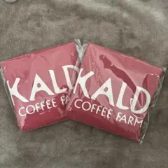 KALDI コットンエコバッグ スモーキーピンク オンライン限定 新発売