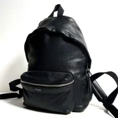 【極美品✨】サンローランパリ ラムレザー シティ バックパックのサムネイル