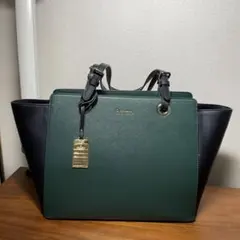 ＆chouette バイカラー　トートバッグ　通勤