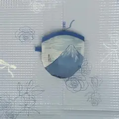 折りたたみうちわ富士山△△ 直径20cmのサムネイル