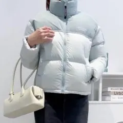 ダウンジャケット ブルー