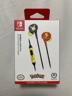 Nintendo Switch 公式ライセンス商品 ポケモン イヤホン 有線