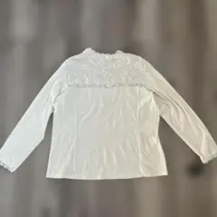 タイムセール‼︎新品タグ付き☆日本製☆ミゼール　花モチーフカットソー