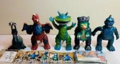 ブルマァク魂のウルトラＱ怪獣全5種5体バンダイソフビ新品のサムネイル