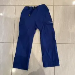 美品！1回使用のみ！mont-bell 登山用アウトドアパンツ　キッズ110
