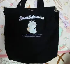 サンリオ ハローキティ トートバッグ ユニコーン 黒