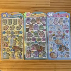 【新品・正規品】おぱんちゅうさぎ　3枚セット　うるちゅるポップシール