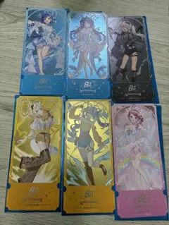 にじさんじ 8周年 POPUP 特典 チケット風カード