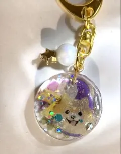 チワワのレジンチャーム　ハンドメイド