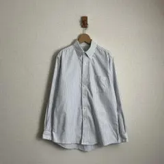 BrooksBrothers ノンアイロンシャツ ストライプ ボタンダウン 16