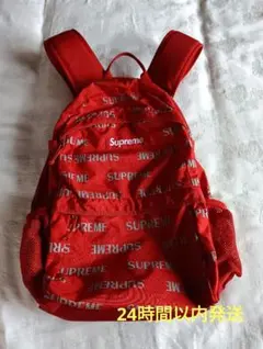 Supreme 　シュプリーム　バックパック 　リュック 　レッドのサムネイル