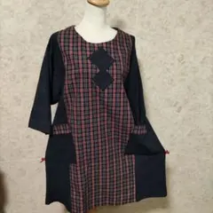 2025年最新】藍染古布リメイクワンピースの人気アイテム - メルカリ