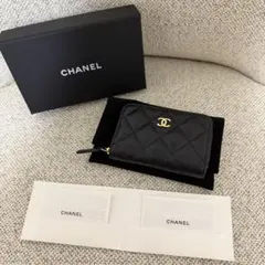 極美品✨】シャネル 財布 マドモアゼル ラウンドジップ コインパース 