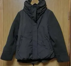 バルーンボリュームネックブルゾンコート