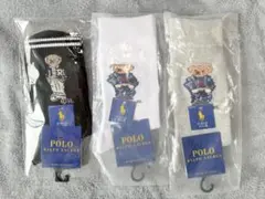 Polo Ralph Lauren 未開封 テディベアソックス 3足セット