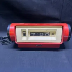 レトロ National Panasonicラジオ付きパタパタ時計RC-623 - メルカリ