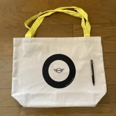 MINI エコバッグ クリーム色