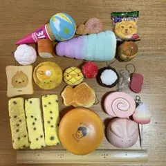 スイーツ型スクイーズセット