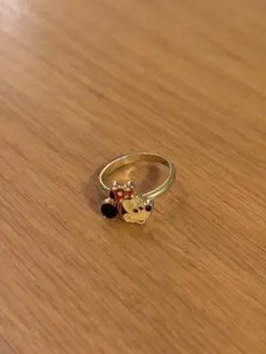 ミニーマウス キャラクターリング　指輪　ヴィンテージ　レトロ　disney