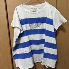ゴートゥーハリウッド ストライプ Tシャツ　 S