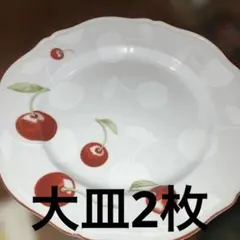 Richard Ginori チェリー柄 プレート 皿 2枚セット - メルカリ