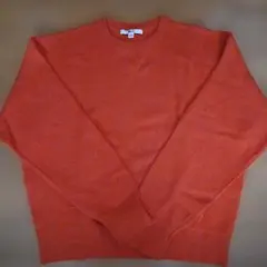 UNIQLO:C スムースコットンクルーネックセーター　オレンジ　M