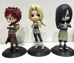 Qposket 3セット NARUTO 疾風伝 大蛇丸 綱手 我愛羅