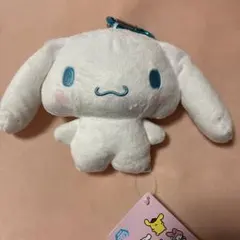 サンリオキャラクターズ シナモロール ふんわりほっぺがま口ポーチ