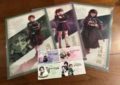 鬼滅の刃　無限城編　クリアファイル　竈門炭治郎　栗花落カナヲ　時透無一郎