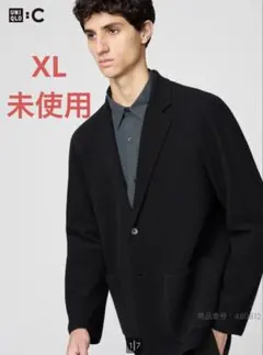 新古品 UNIQLO:C ユニクロC 25awニットジャケット XL480812