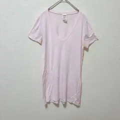 【PINK】Victoria's Secret Vネック 部屋着 Tシャツ XSのサムネイル