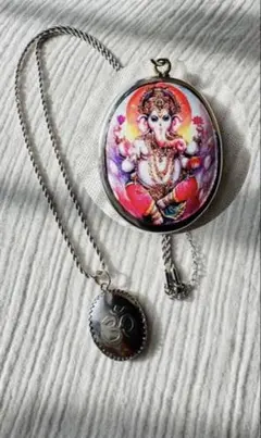 新品】ハンドメイドオームペンダント ガネーシャ 藤井風さん - メルカリ