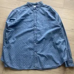 OLD NAVY 長袖シャツ スリムフィット XXL ブルーのサムネイル
