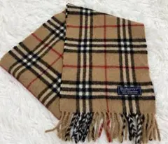 バーバリーズ BURBERRYSラムウール マフラー ノバチェック